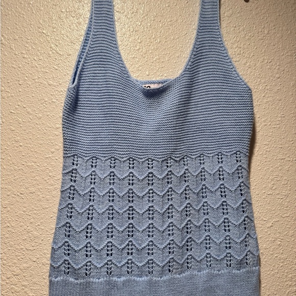 SO Light Blue Knit Top - Picture 4 of 8